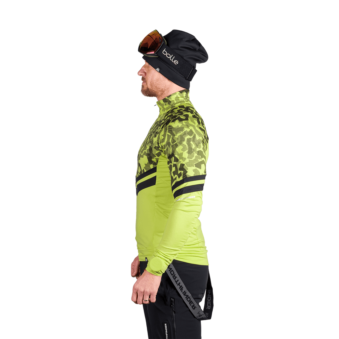 MI-3900SNW men's ski technical sweater BERTI