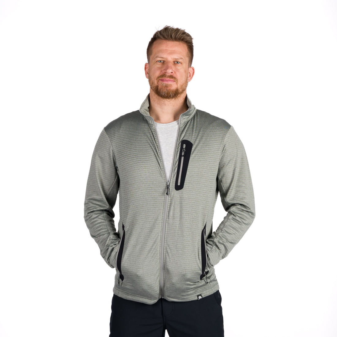 MI-3901OR men's fleece outdoor sweater