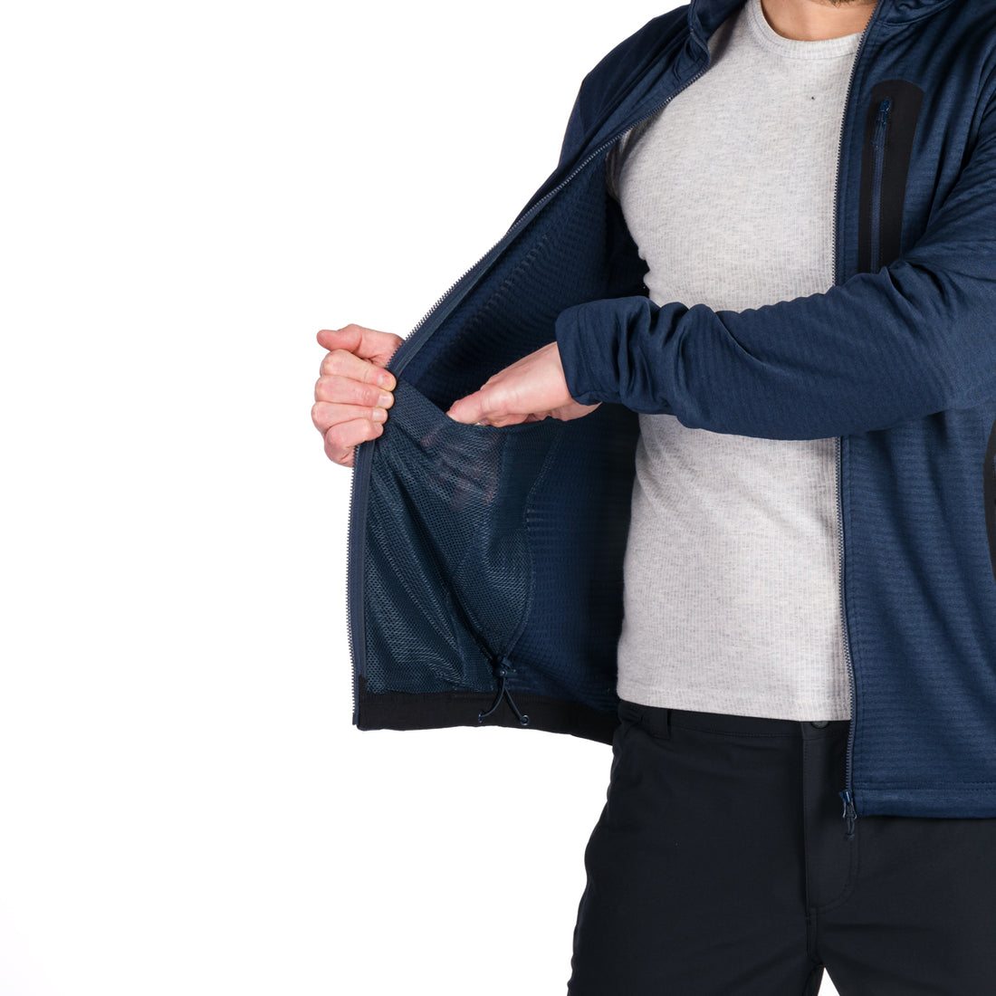 MI-3901OR men's fleece outdoor sweater
