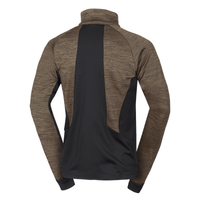MI-3920OR men's melange fleece sweater ELIAS