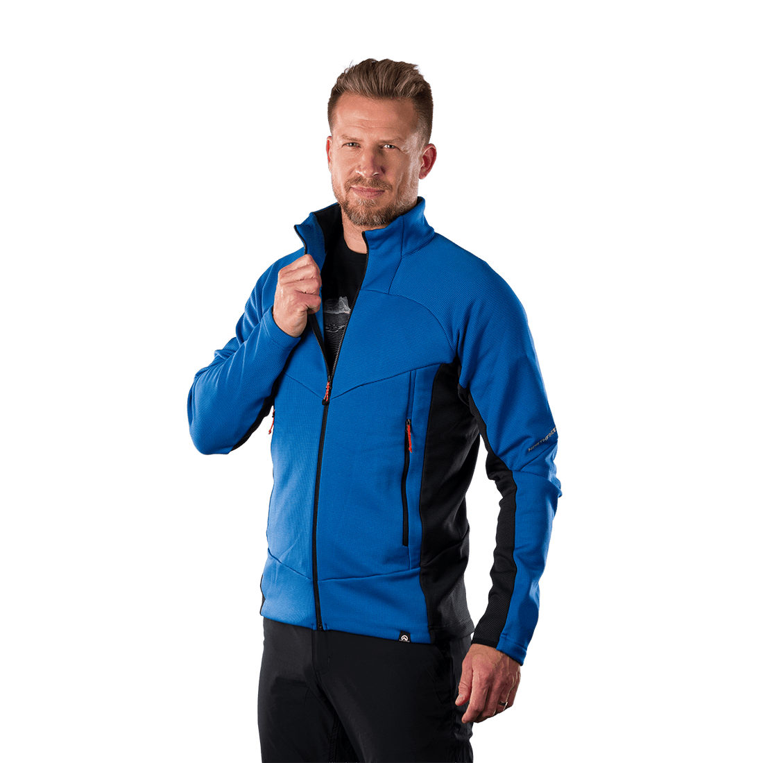 MI-3922OR men's fleece sweater FORTUNATO