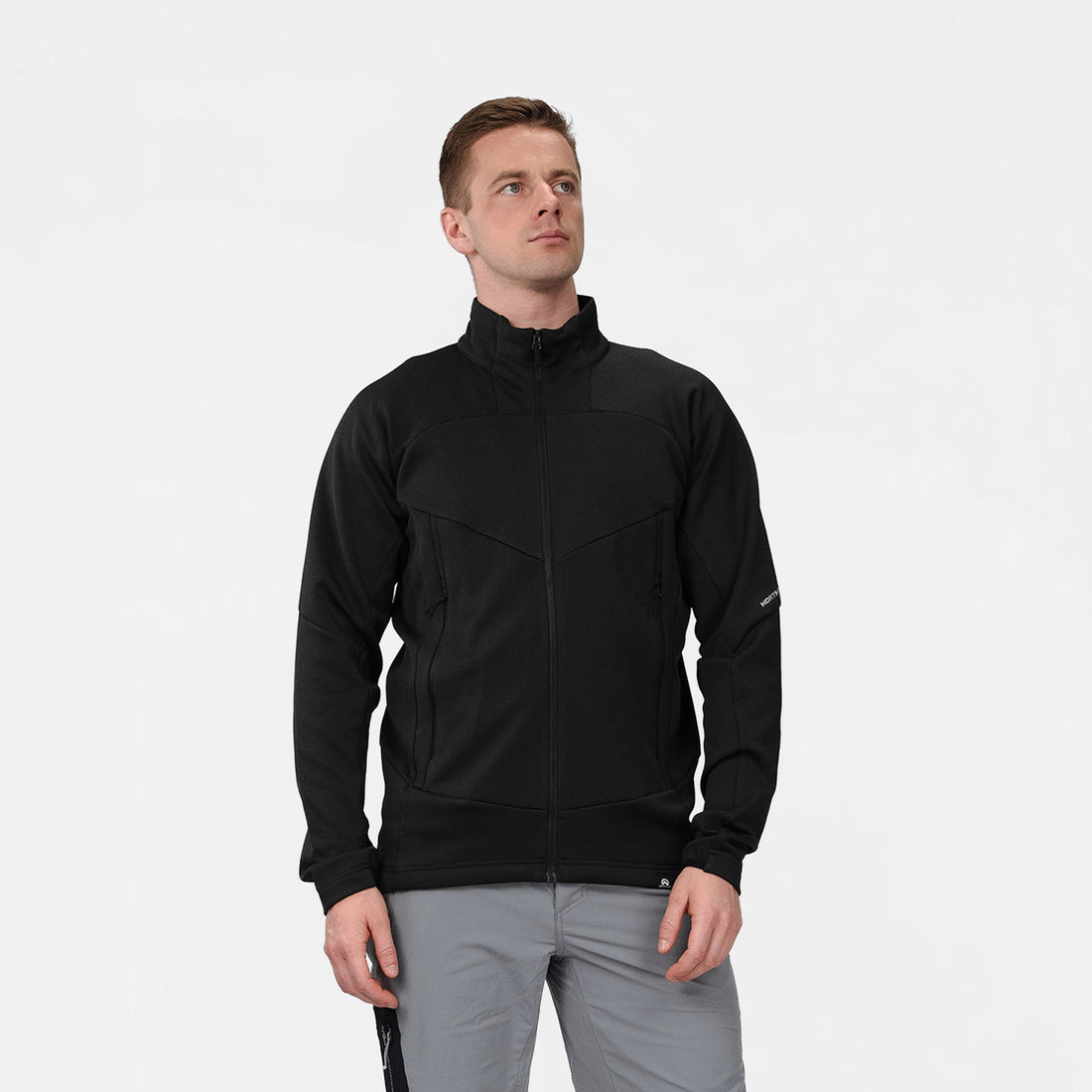 MI-3930OR men's fleece sweater GELDEK