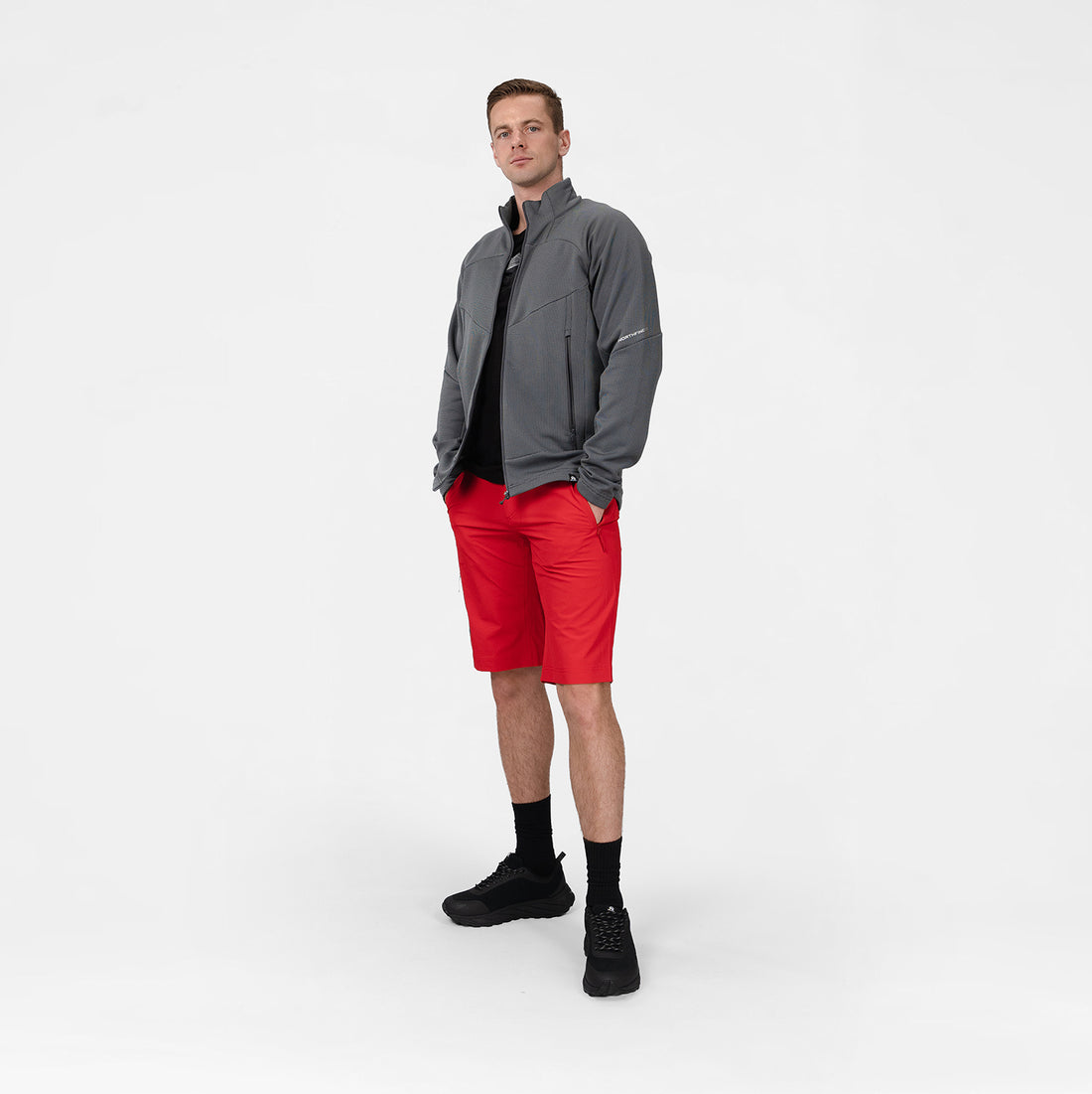 MI-3930OR men's fleece sweater GELDEK