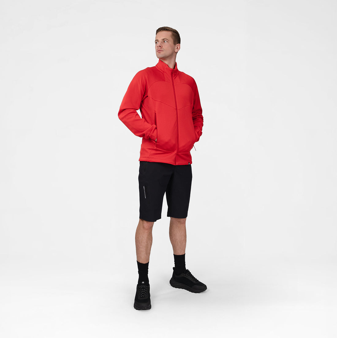MI-3930OR men's fleece sweater GELDEK
