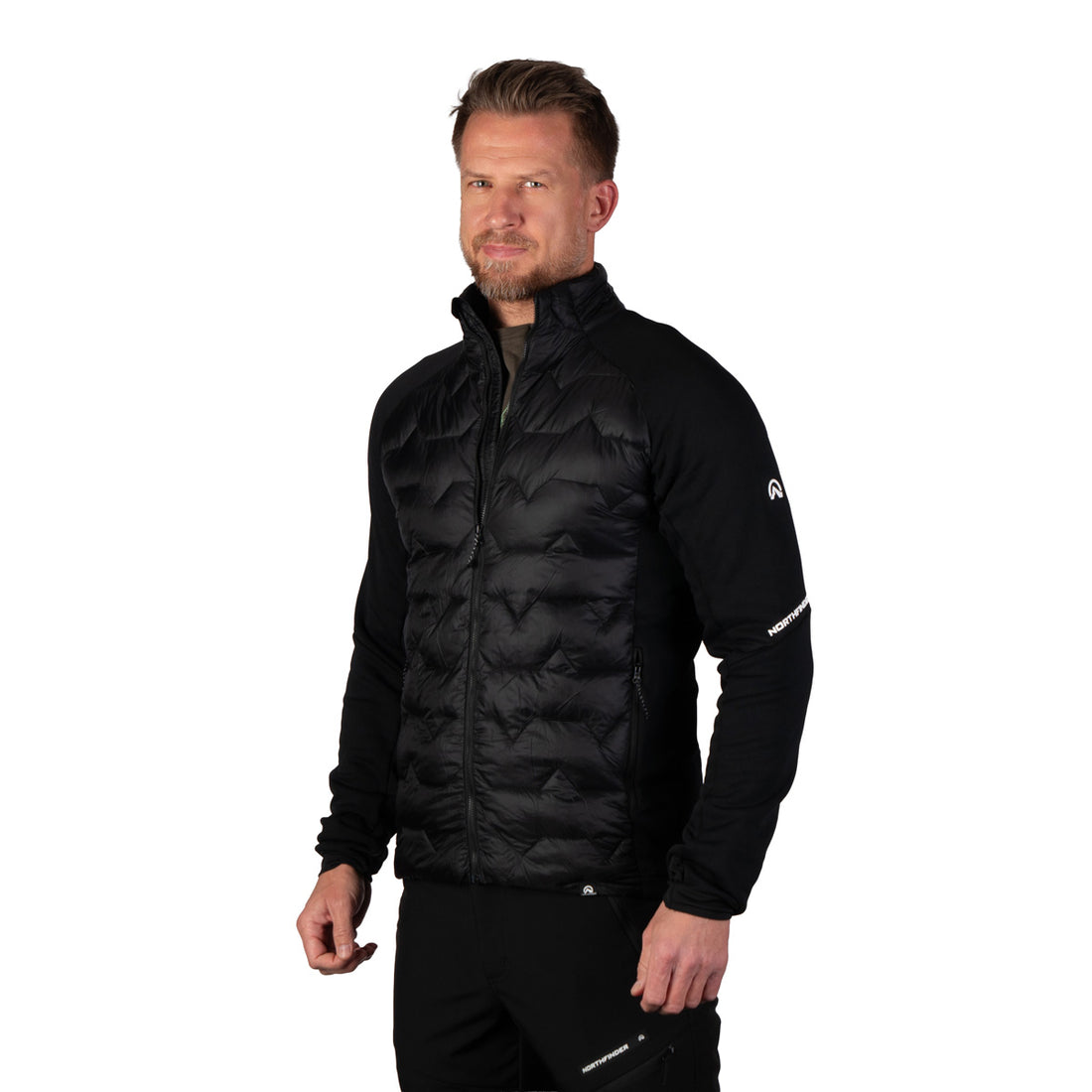 MI-3945OR men's hybrid active sweater ZACARI