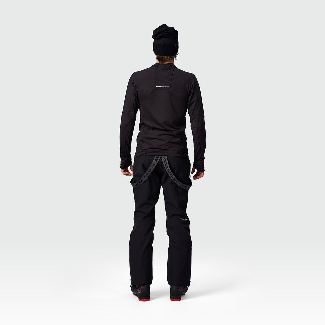 MI-3952SNW men's ski technical sweater BERTI