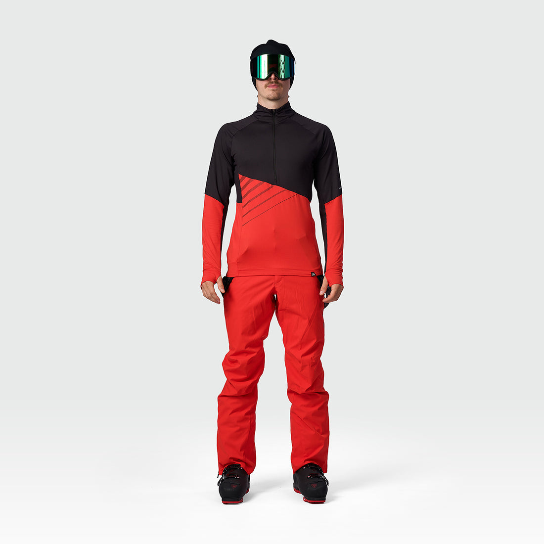 MI-3952SNW men's ski technical sweater BERTI
