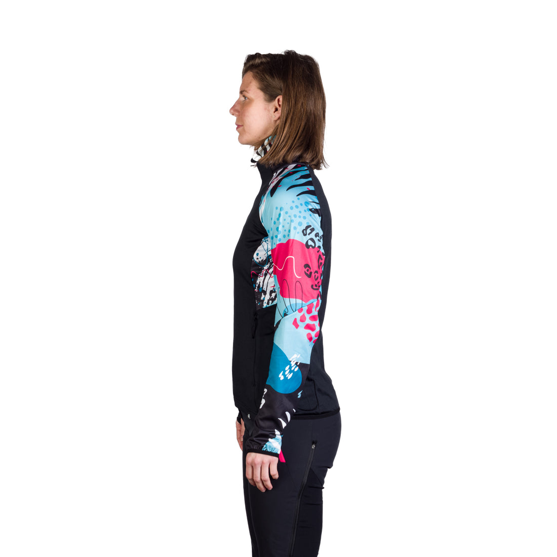 MI-46252SKP women's ski-touring sweater active sport full zip ZLIECHOVA