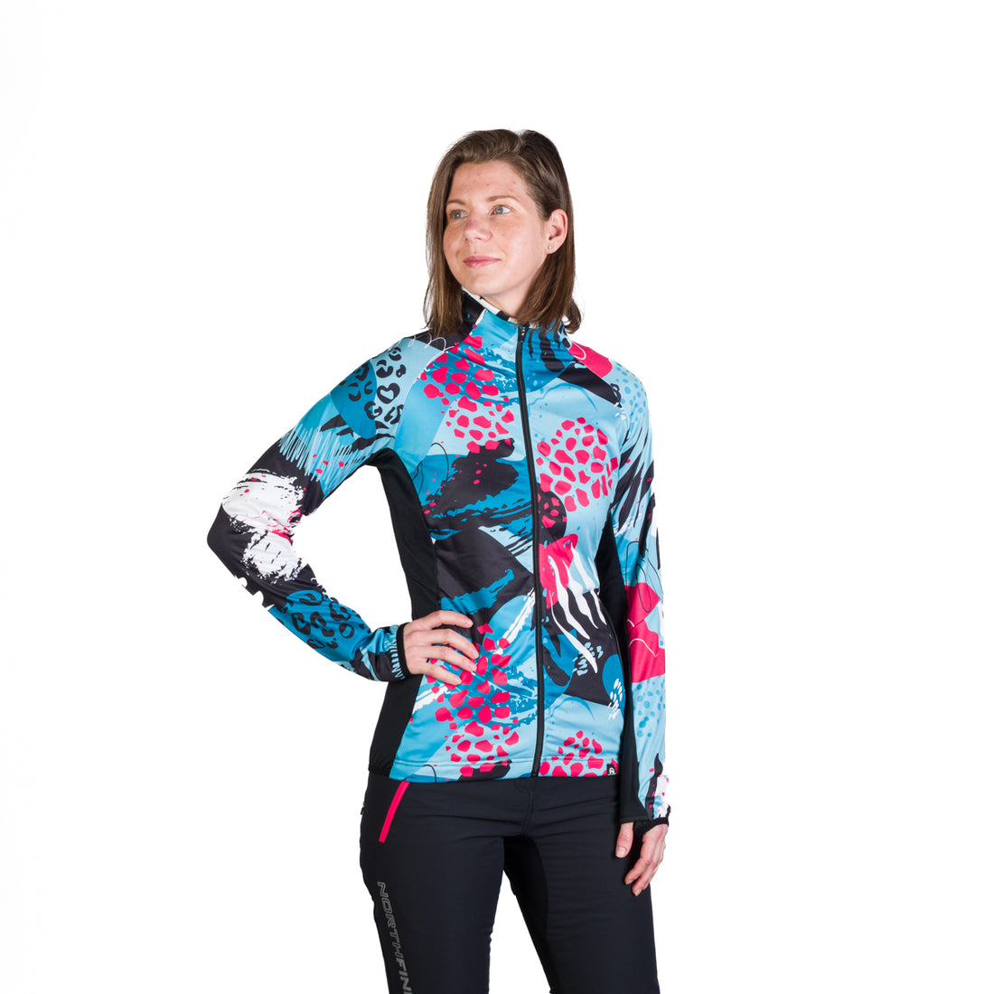 MI-46252SKP women's ski-touring sweater active sport full zip ZLIECHOVA