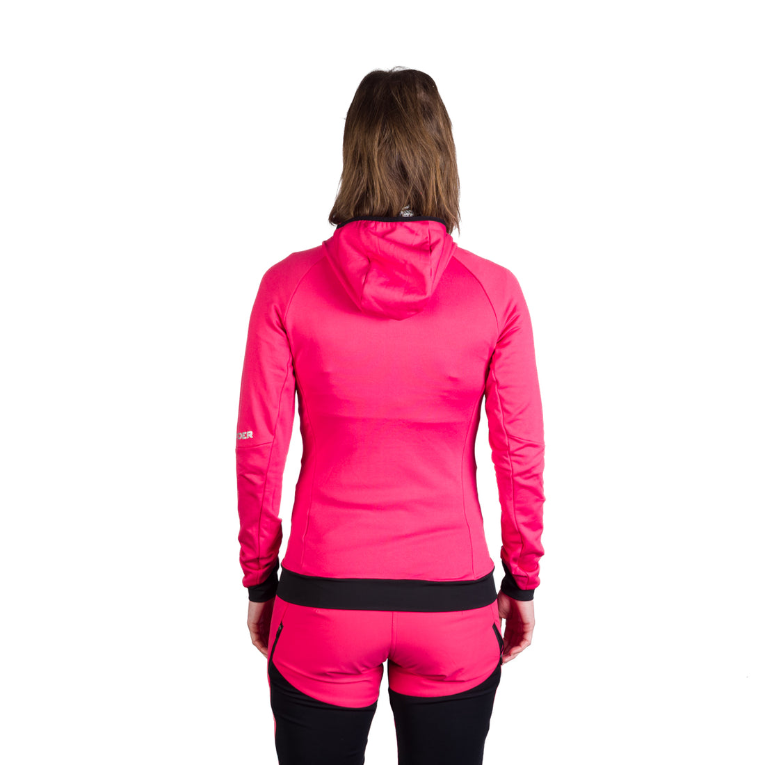 MI-4627SKP women's ski-touring sweater grid active sport full zip ZMRZLA