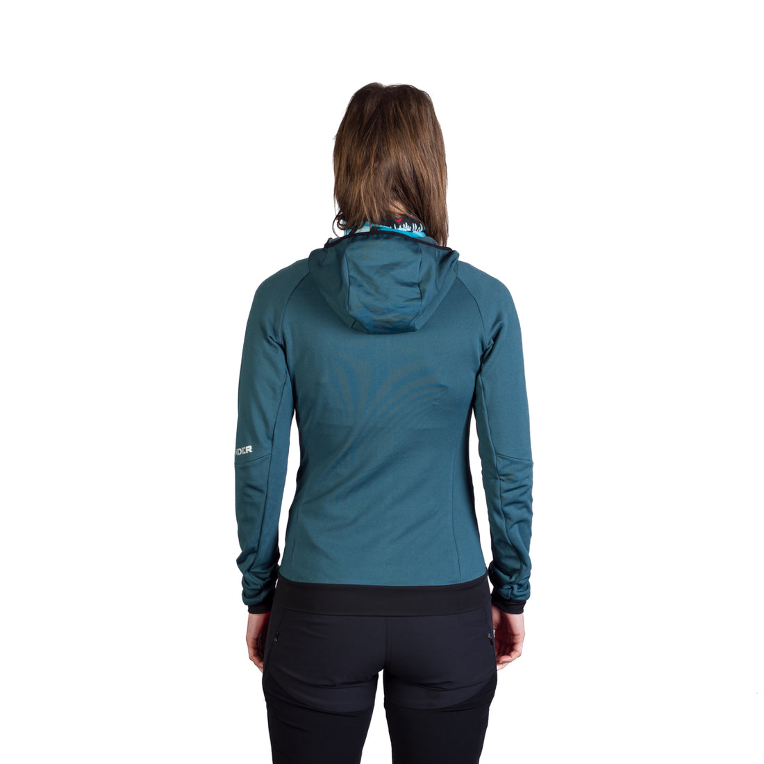 MI-4627SKP women's ski-touring sweater grid active sport full zip ZMRZLA