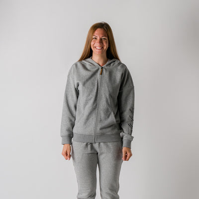 MI-4706SP women's active sweatshirt full zip BODA