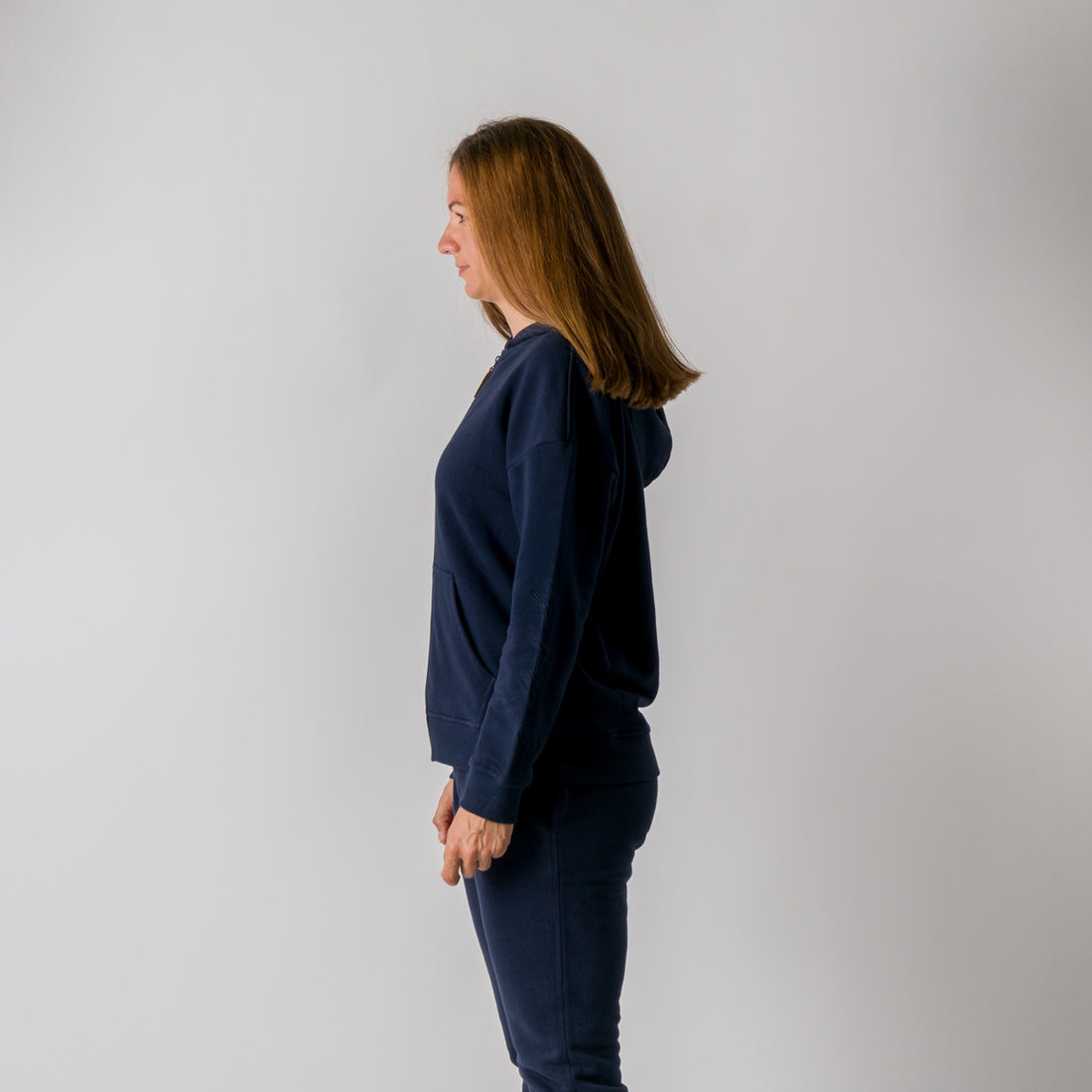 MI-4706SP women's active sweatshirt full zip BODA