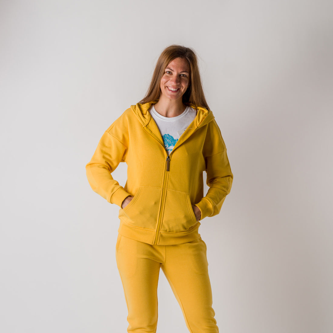 MI-4706SP women's active sweatshirt full zip BODA