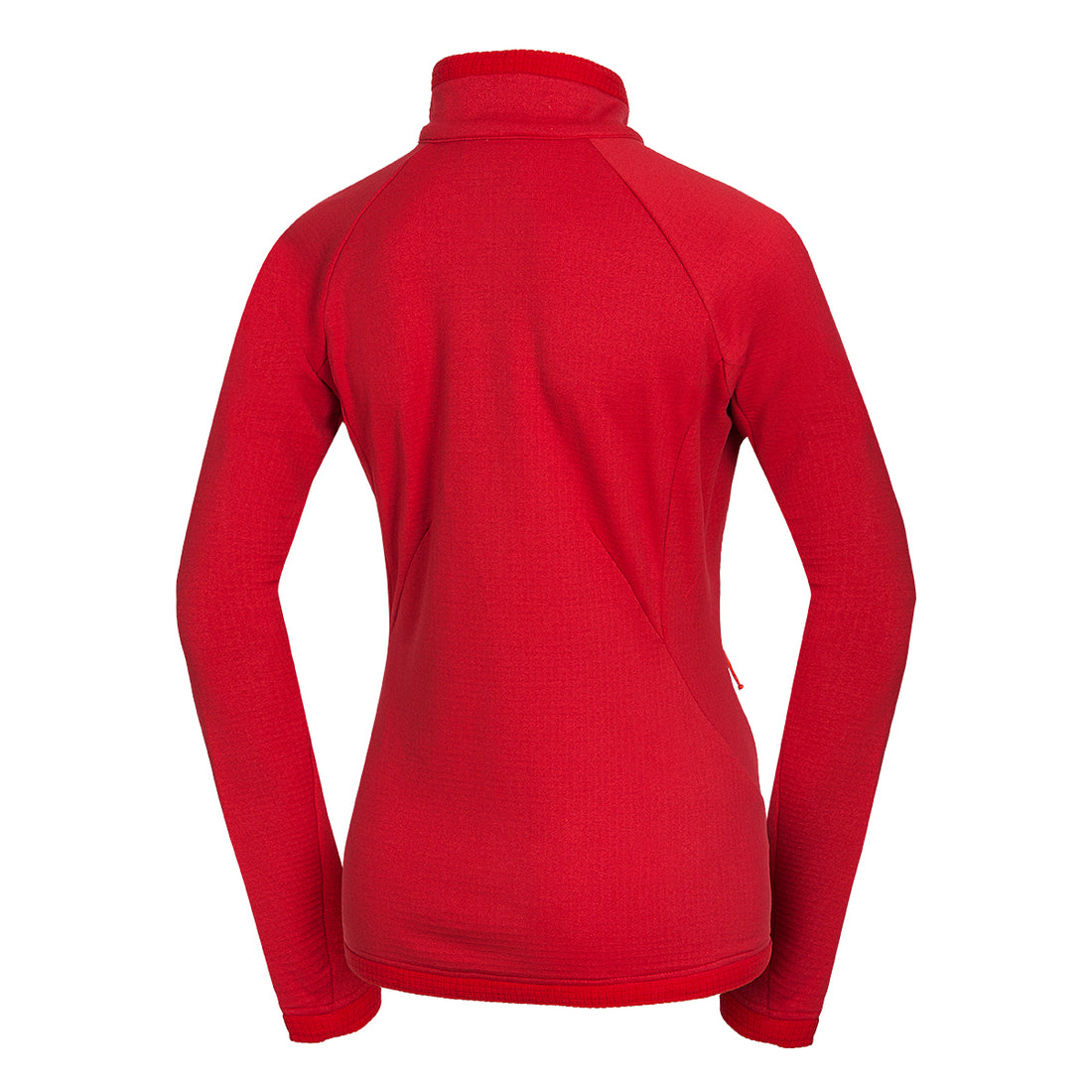 MI-4722OR women's grid fleece sweatshirt outdoor look MARYAM