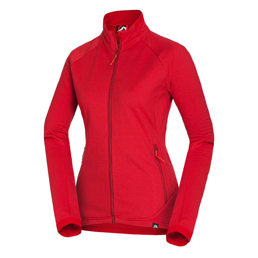 MI-4722OR women's grid fleece sweatshirt outdoor look MARYAM