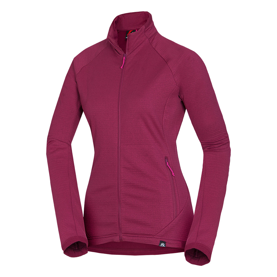 MI-4722OR women's grid fleece sweatshirt outdoor look MARYAM