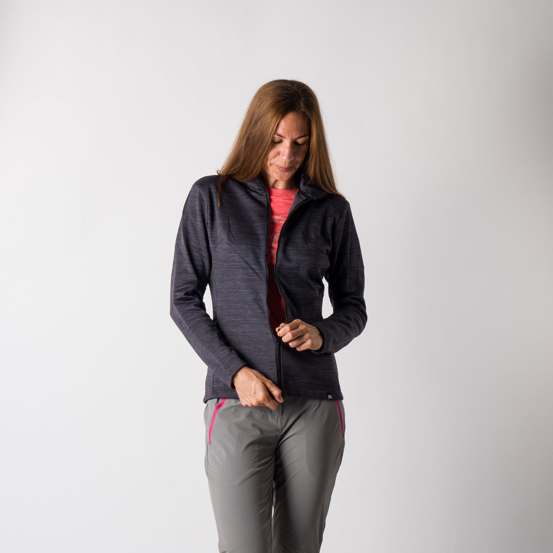 MI-4745OR women's outdoor melange sweater HAVEN