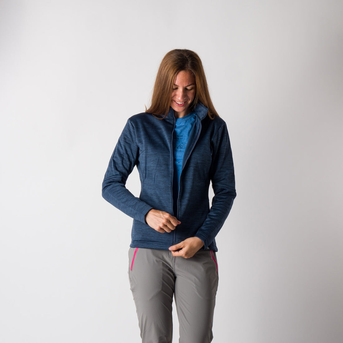 MI-4745OR women's outdoor melange sweater HAVEN