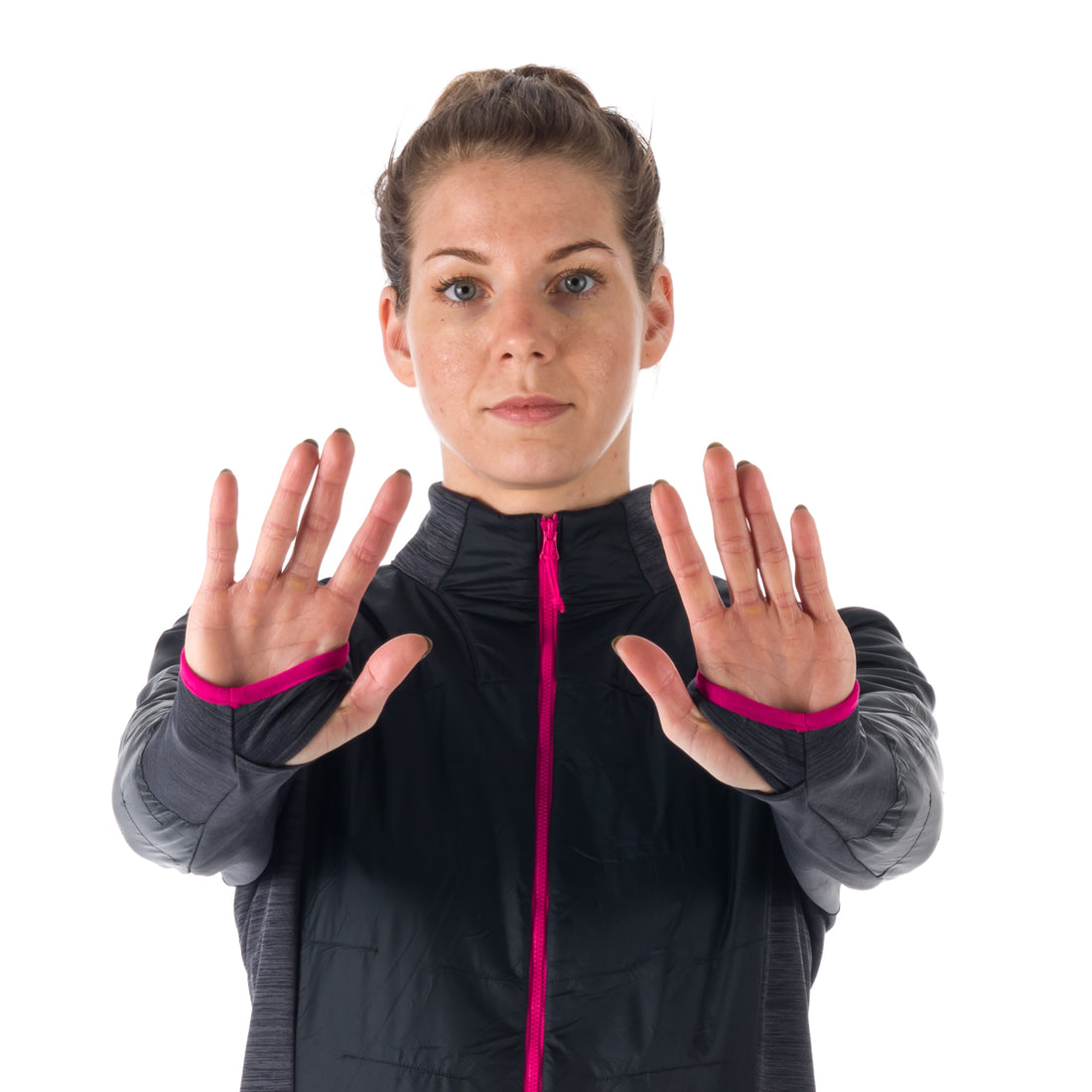 MI-4771OR women's hybrid windproof outdoor sweater ADDISYN