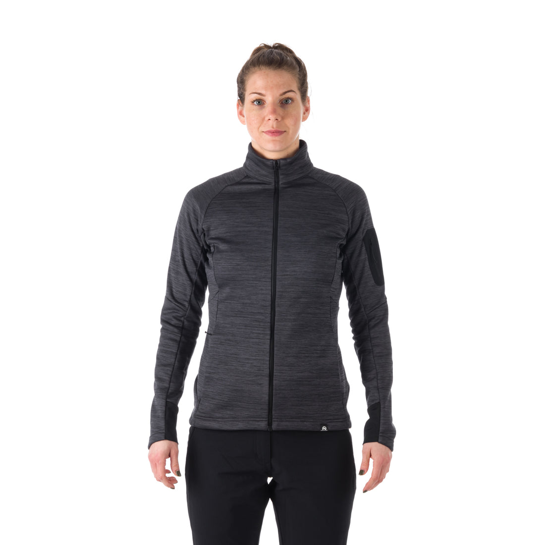 MI-4774OR women's melange active comfort sweater BERTHA
