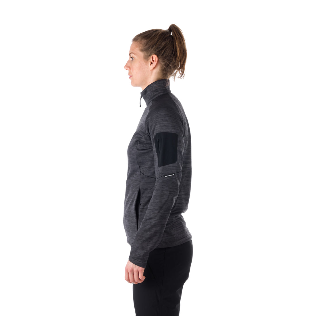 MI-4774OR women's melange active comfort sweater BERTHA