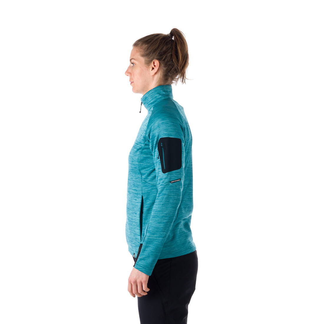 MI-4774OR women's melange active comfort sweater BERTHA