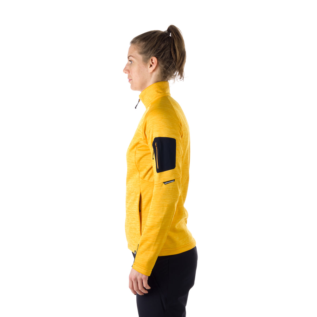 MI-4774OR women's melange active comfort sweater BERTHA