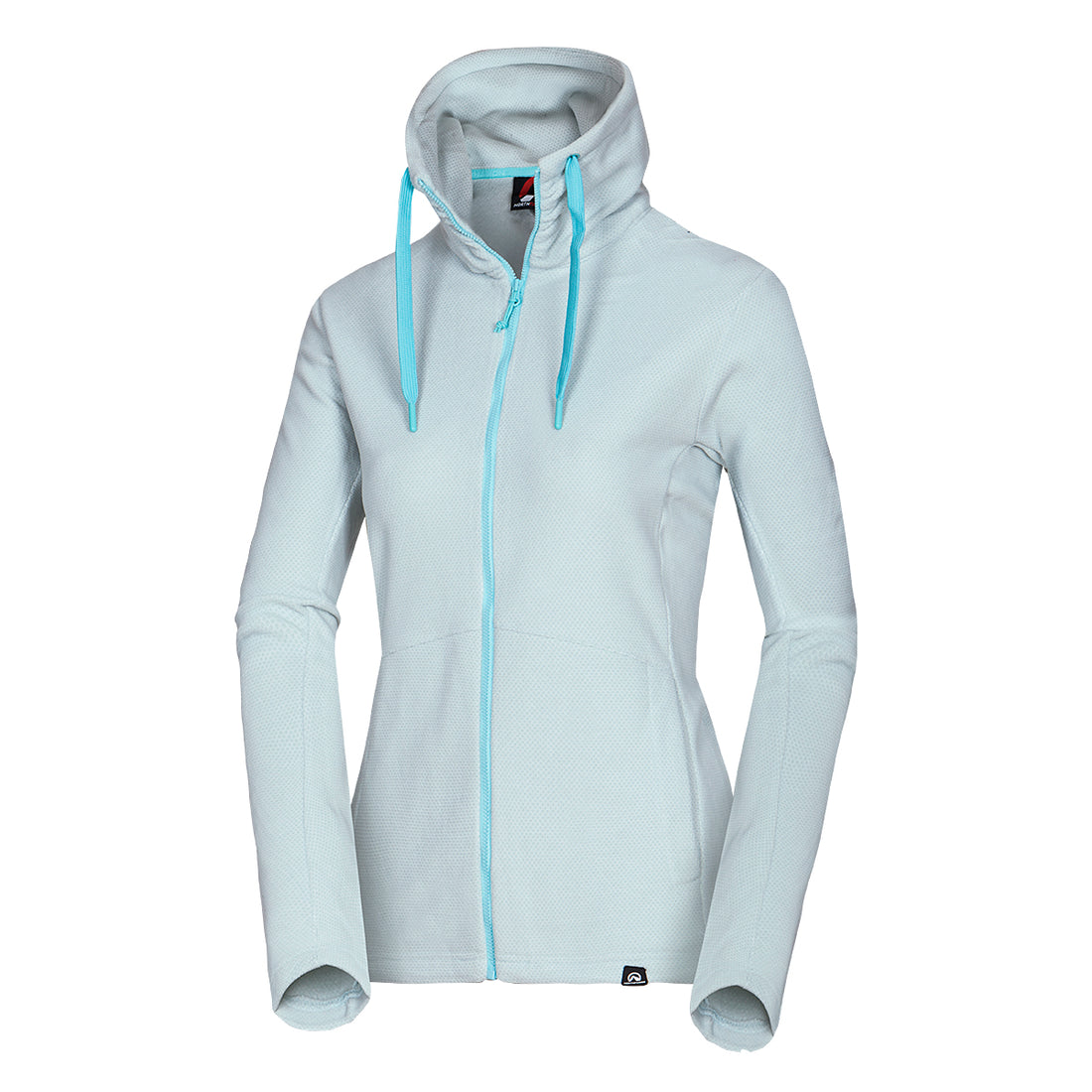 MI-4776OR women's outdoor fleece sweater melange style BETHANY