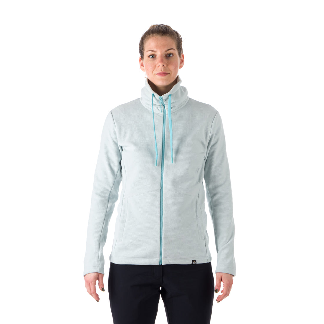 MI-4776OR women's outdoor fleece sweater melange style BETHANY