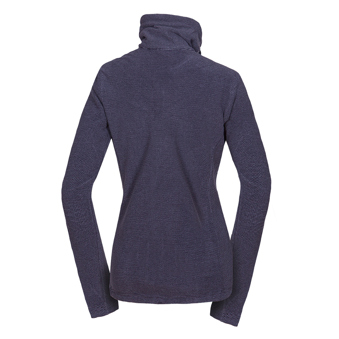 MI-4776OR women's outdoor fleece sweater melange style BETHANY