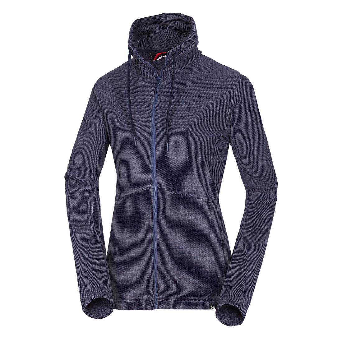 MI-4776OR women's outdoor fleece sweater melange style BETHANY