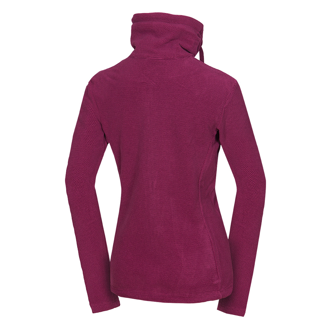 MI-4776OR women's outdoor fleece sweater melange style BETHANY