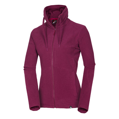 MI-4776OR women's outdoor fleece sweater melange style BETHANY