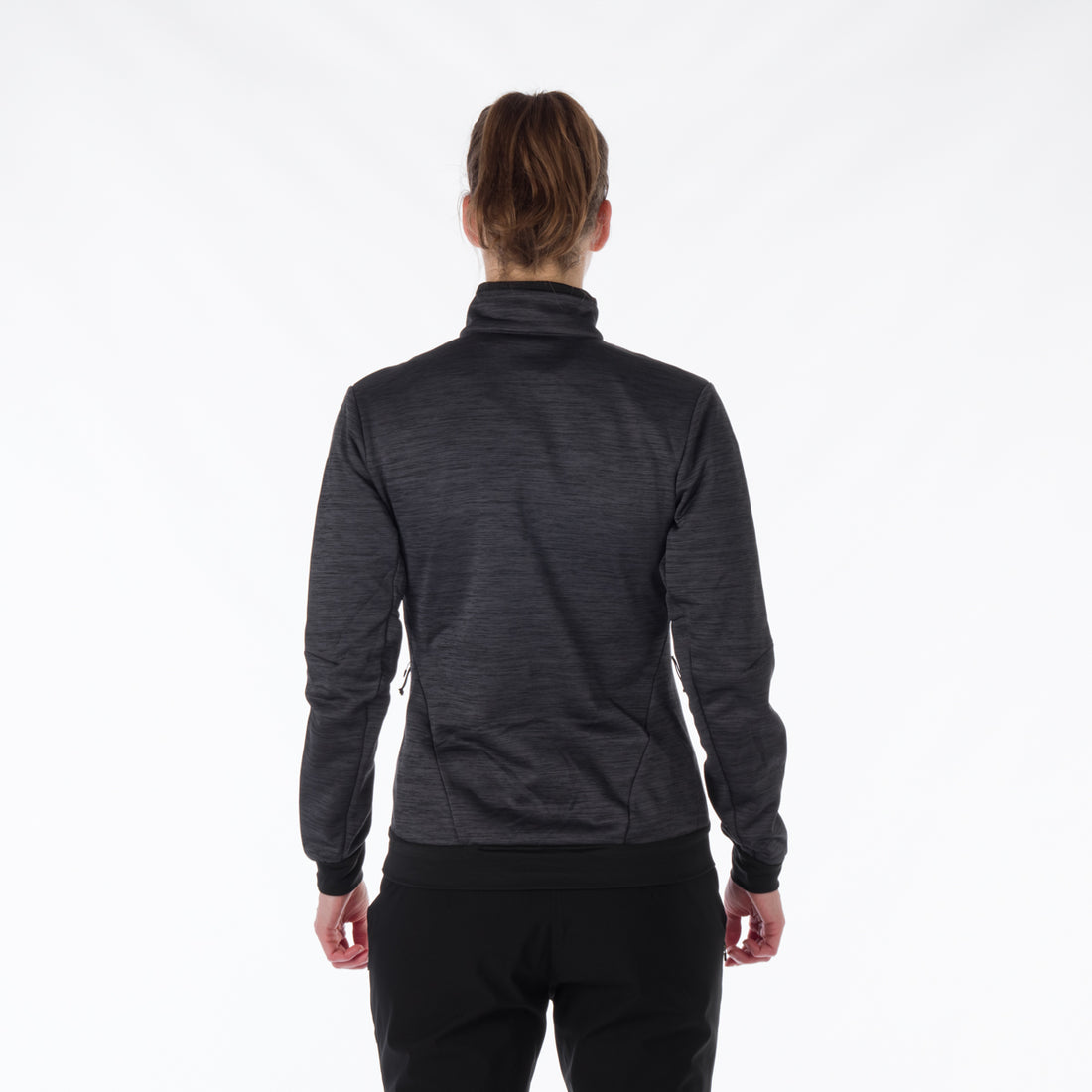 MI-4790OR women's mountain outdoor fit melange fleece sweater KAITLIN