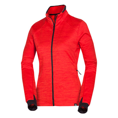 MI-4790OR women's mountain outdoor fit melange fleece sweater KAITLIN