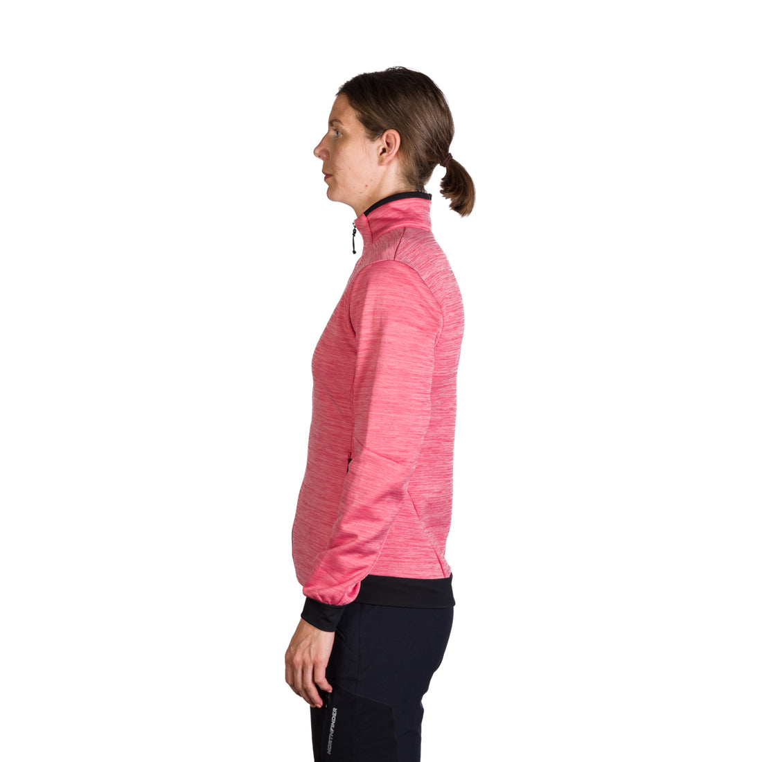 MI-4790OR women's mountain outdoor fit melange fleece sweater KAITLIN