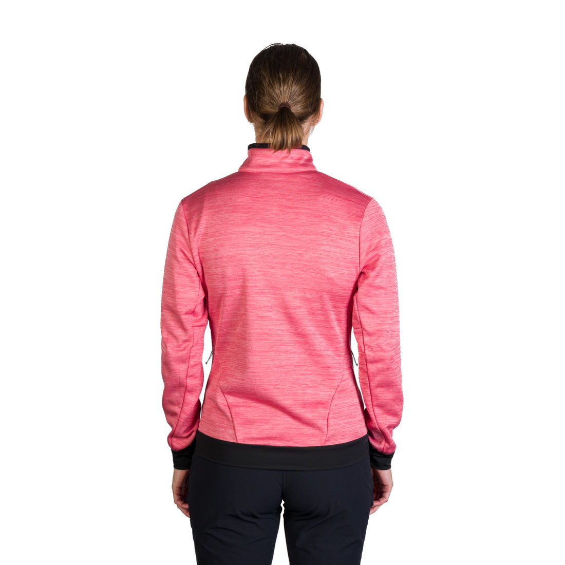 MI-4790OR women's mountain outdoor fit melange fleece sweater KAITLIN