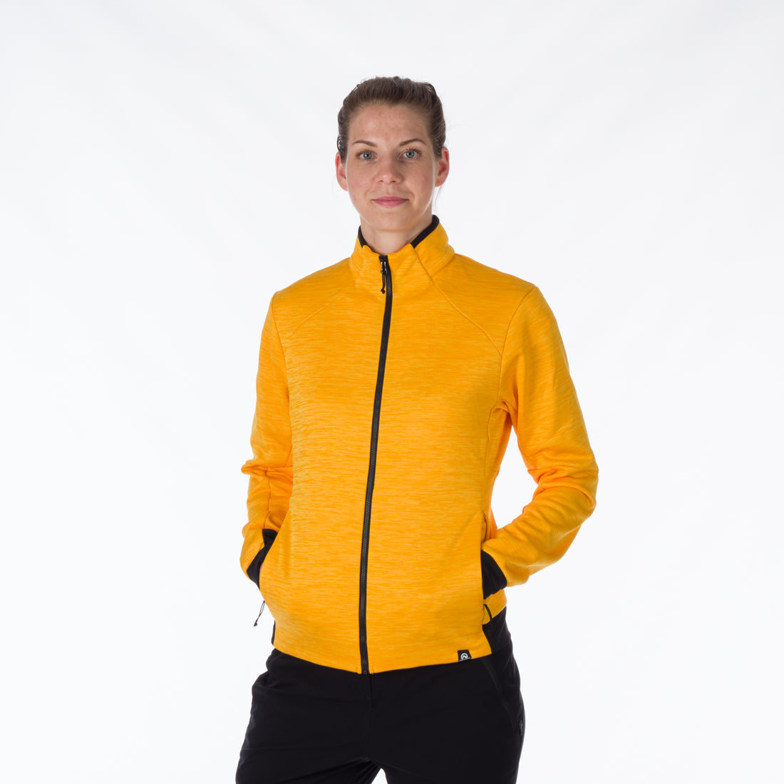 MI-4790OR women's mountain outdoor fit melange fleece sweater KAITLIN