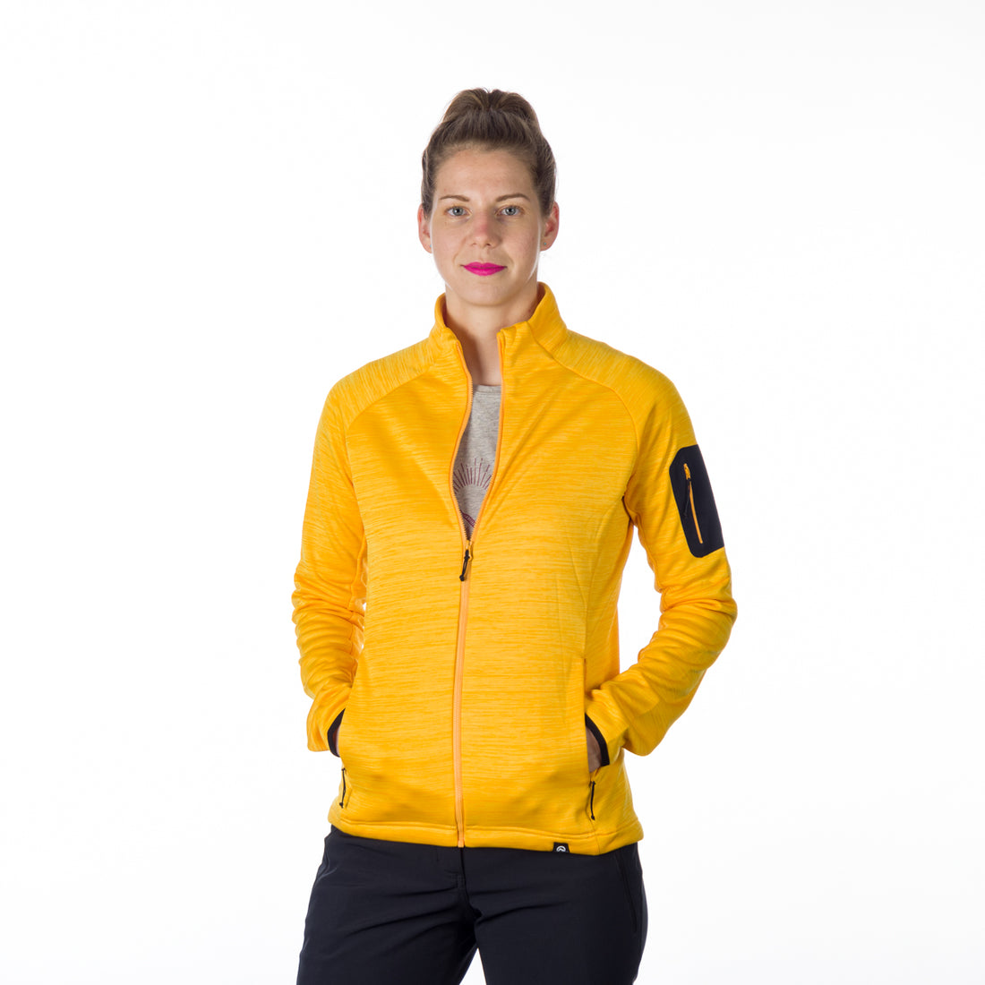 MI-4813OR women's melange active comfort sweater WANDA