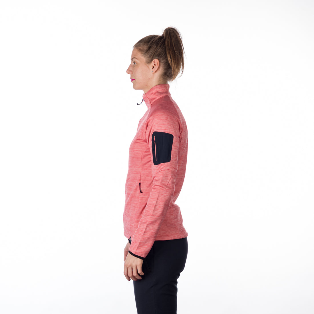 MI-4813OR women's melange active comfort sweater WANDA