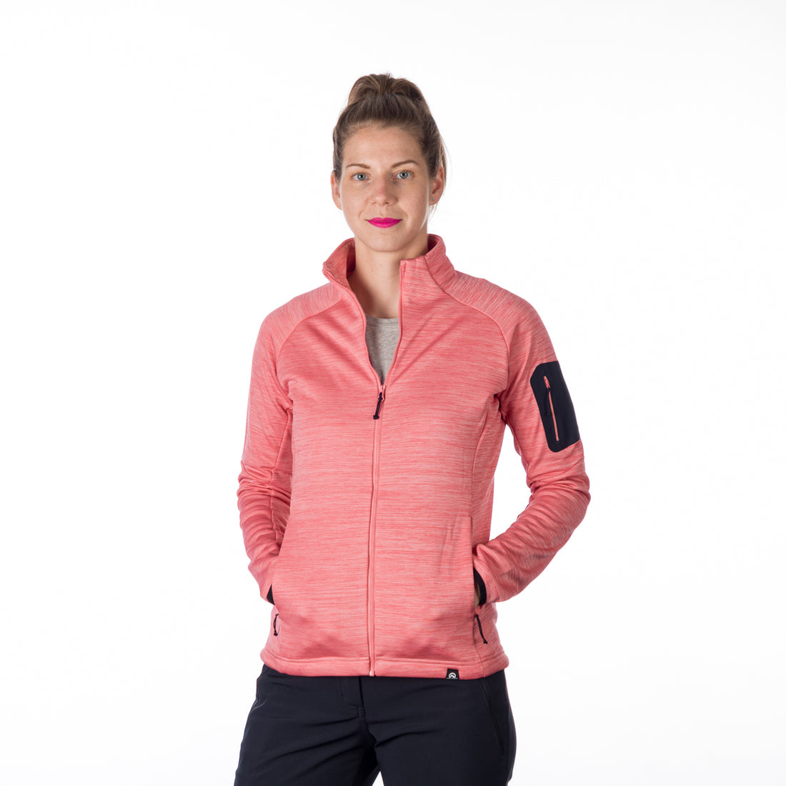 MI-4813OR women's melange active comfort sweater WANDA