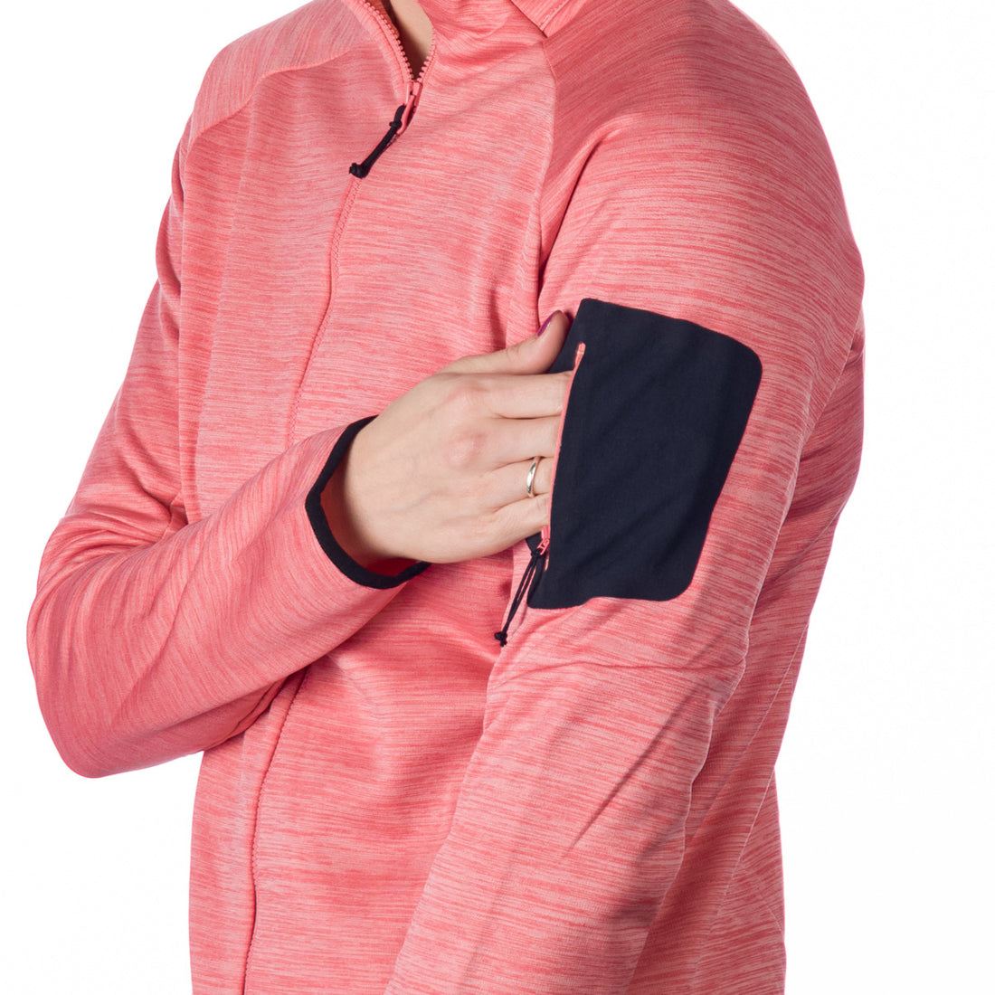 MI-4813OR women's melange active comfort sweater WANDA