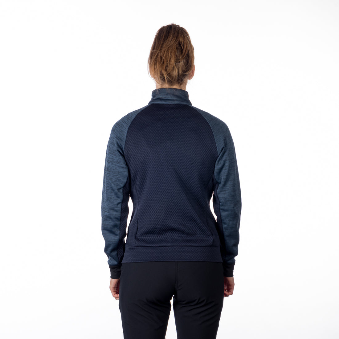 MI-4814OR women's outdoor melange active hoodie sweater LORRAINE