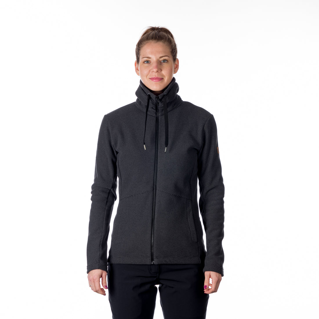 MI-4815OR women's outdoor fleece sweater melange style WINIFRED