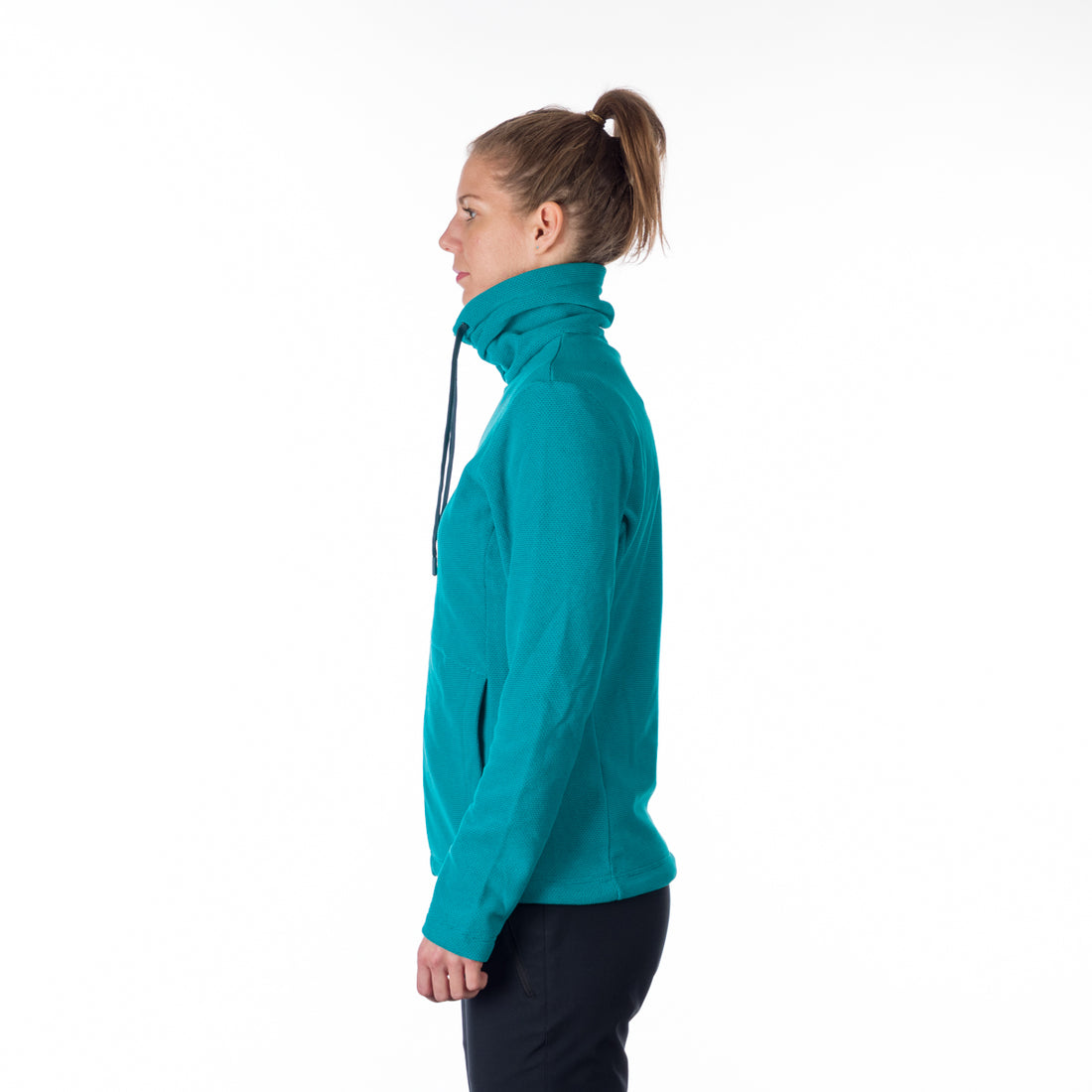MI-4815OR women's outdoor fleece sweater melange style WINIFRED