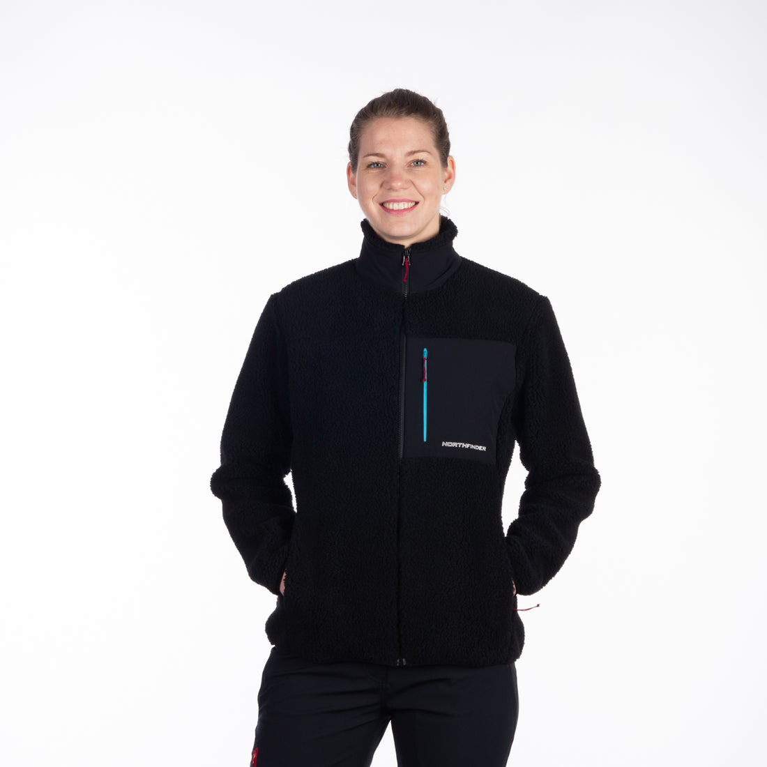 MI-4816OR women´s loose fit fleece sweatshirt WYOMA