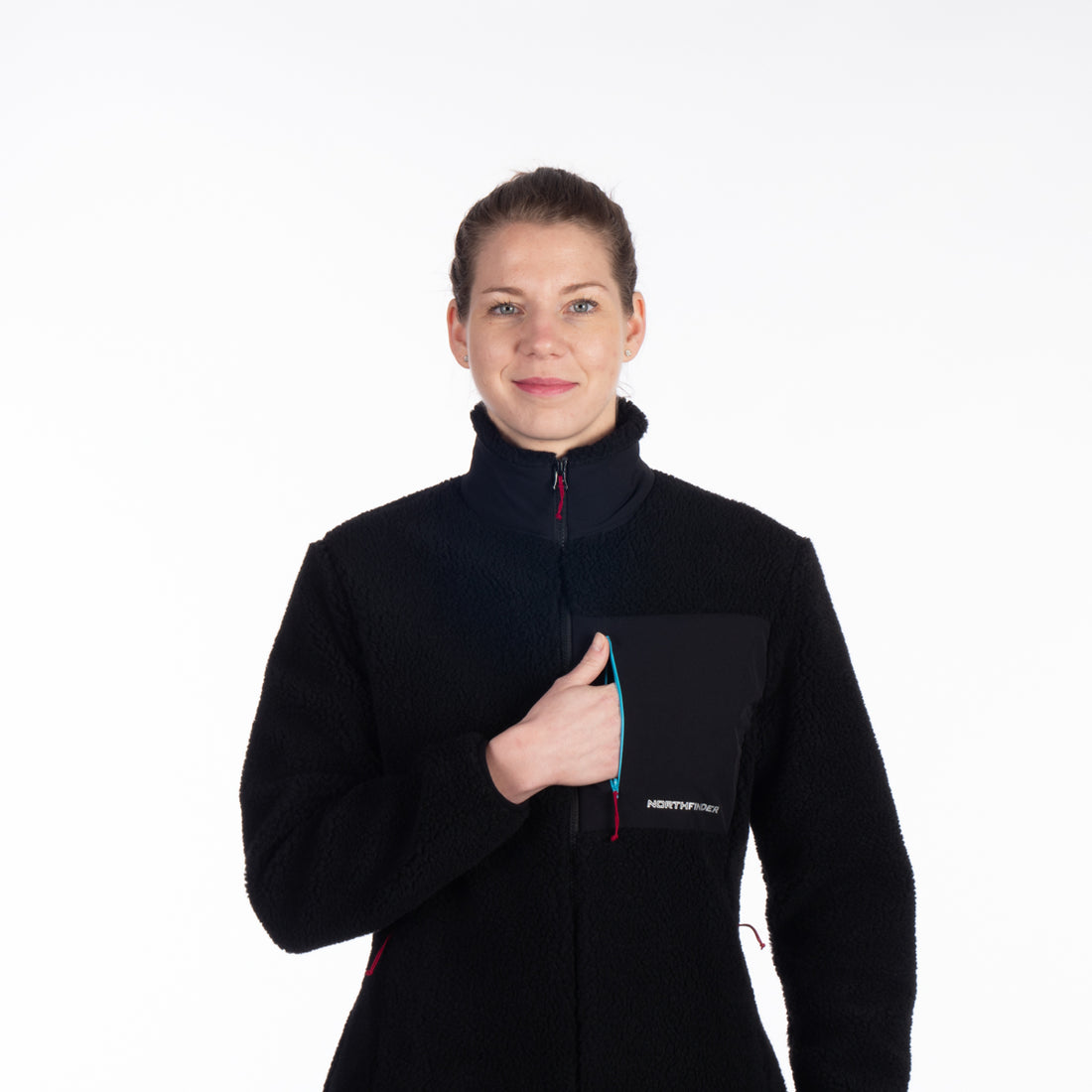 MI-4816OR women´s loose fit fleece sweatshirt WYOMA