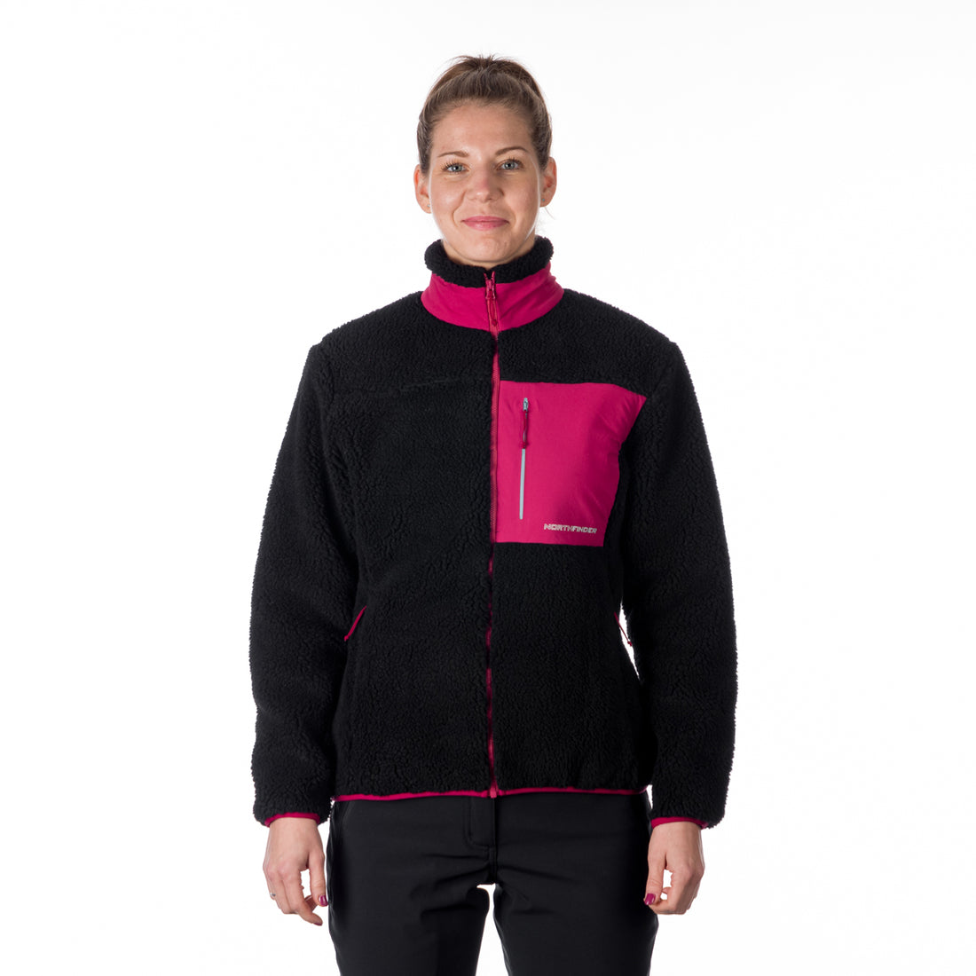 MI-4816OR women´s loose fit fleece sweatshirt WYOMA