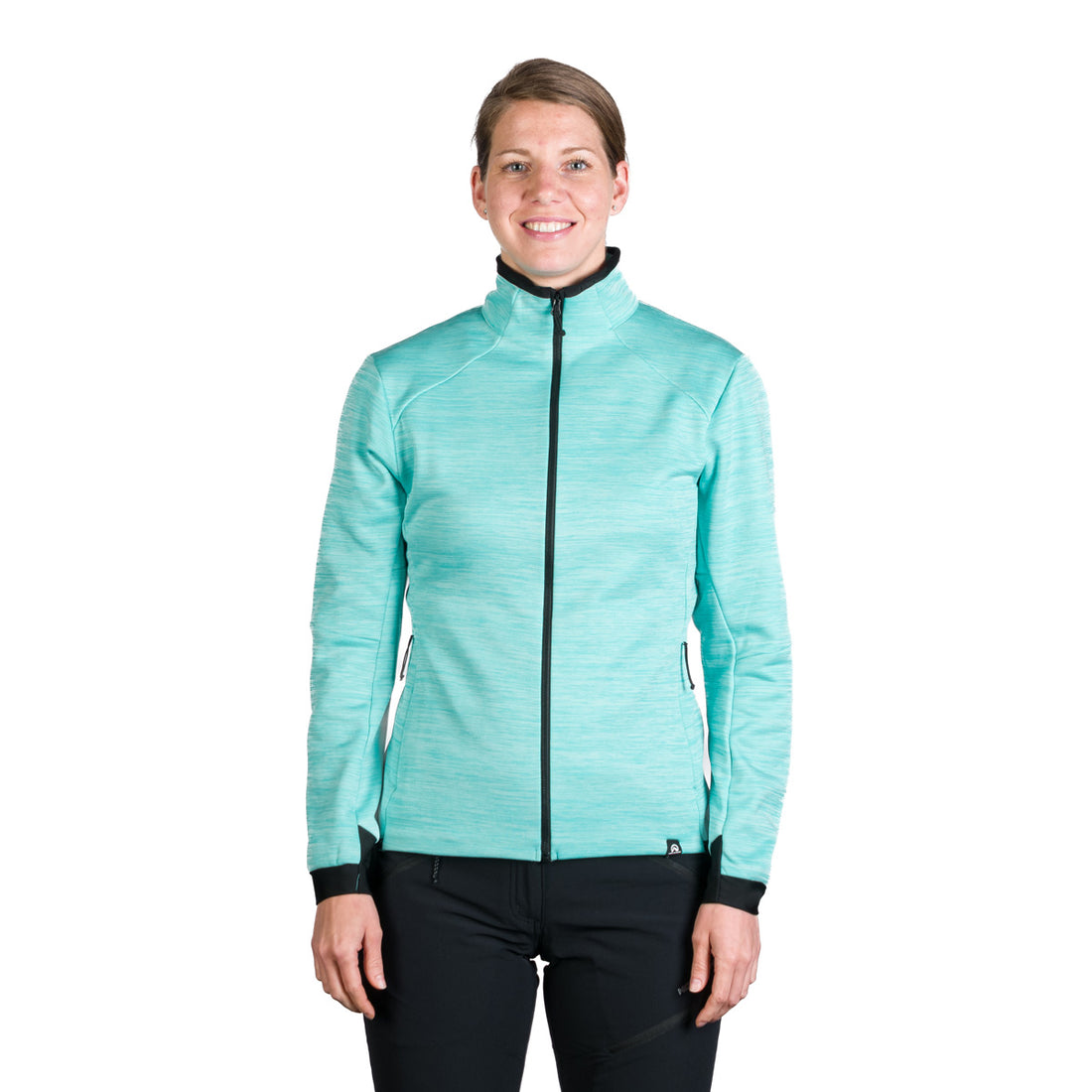 MI-4826OR women's mountain outdoor fit melange fleece sweater CONNIE